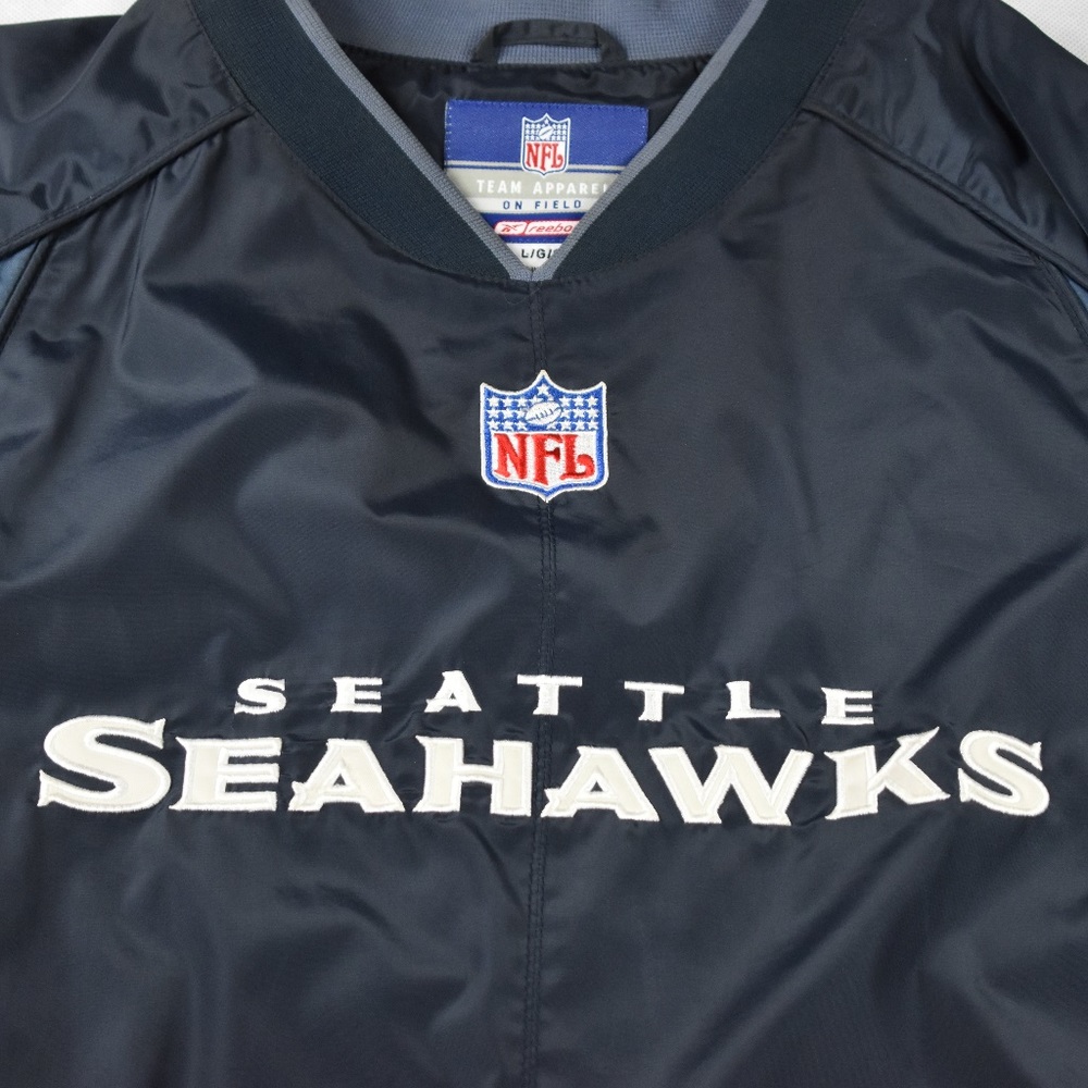 Seattle Seahawks Reebok On Feild Jacket - Picture 2 of 7